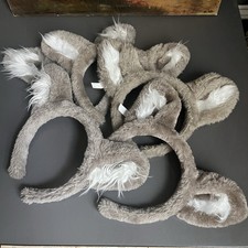 Great Wolf Lodge Ears Gray Souvenir Headband Lot 5 Surprise Kids With Trip Furry