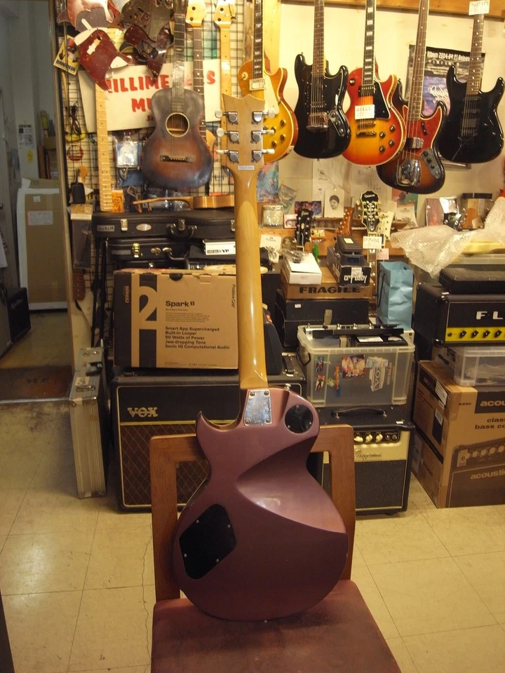 ESP Eclipse Semi Hollow Burgundy E-Gitarre mit Hartschalenkoffer Tonabnehmer gebraucht - Bild 2 von 4