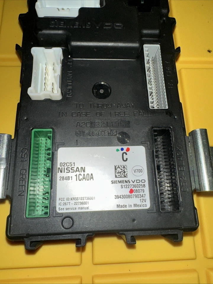 Módulo de control de carrocería Infiniti EX35 FX35 2009 2010 2011 BCM 284B1-1CA0A Foto 2 de 4