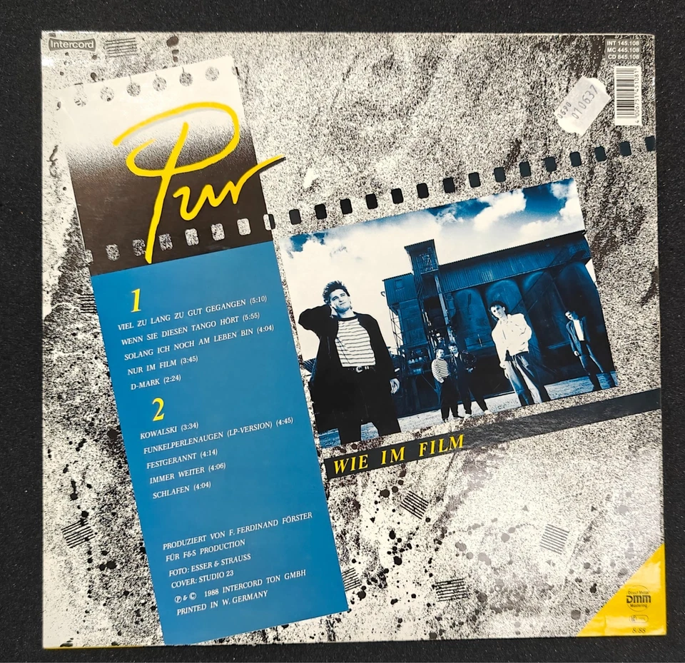 LP / Schallplatte / Vinyl - PUR - WIE IM FILM - Bild 2 von 4