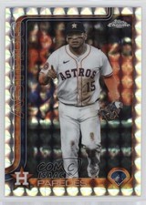 2025 Topps Chrome Update Geometric Refractor Isaac Paredes #USC29 1g1q