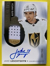 THE CUP Jake LESCHYSHYN RPA🏒 ROOKIE Patch Auto 21-22 Vegas Golden KNIGHTS /249!