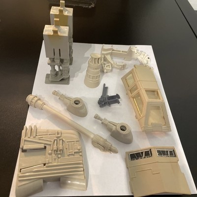 Kenner Star Wars Ship Parts Snow Speeder Falcon Slave 1