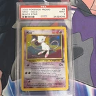 2000 POKEMON PROMO BLACK STAR POKEMON LEAGUE #9 MEW-HOLO PSA 9