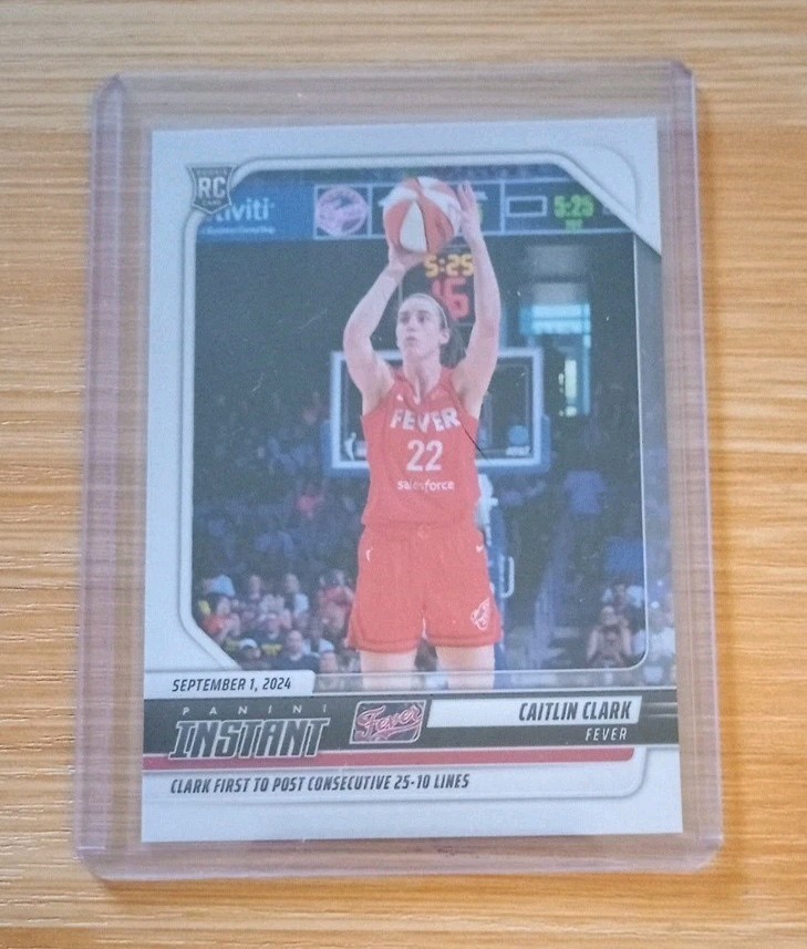 Caitlin Clark - 2024 Panini Instant WNBA #195 - Rookie Card RC
