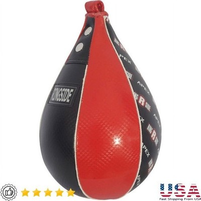 Apex Speed Bag Small Lightweight Tear-Drop Shape Durable Synthetic Leather New