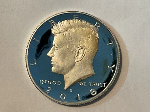 2018 S (Silver 90%) Proof Kennedy Half Dollar
