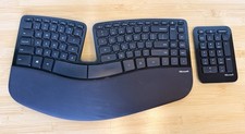 Microsoft Sculpt Ergonomic Wireless Keyboard 1559 And Keypad no dongle