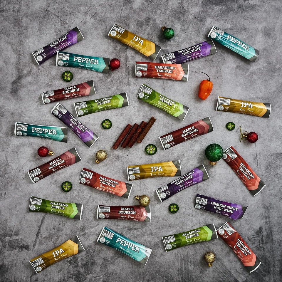 Unique Jerky Advent Calendar - Merry Meats for Christmas - Image 4 of 4