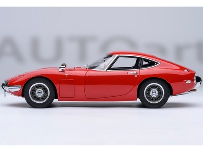 1967 TOYOTA 2000GT RHD RED 1/18 MODEL CAR BY AUTOART 79547 | eBay