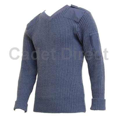 RAF Trikot, schwer blau/grau, V-Ausschnitt