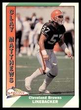 1991 Pacific - Clay Matthews #82