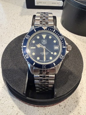 TAG Heuer 1000 Blue Men's Watch - 980.613B for sale online | eBay