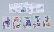 My Little Pony FunTats c.2012 Lot of 10 5 Different MLP Temporary Tattoos