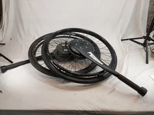 24" Black Manual Lever Wijit Wheelchair Wheels