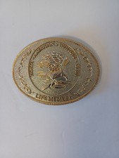 North American Hunting Club Belt Buckle - LIFE Member -NOS