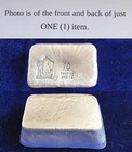 Rare Bison Bullion 10 Troy Oz 999 Fine Silver Hand Poured Loaf Bar