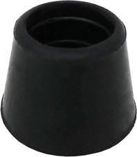 Shepherd 24 Pack Non-Slip round Rubber Leg Tip Floor Protectors 3/4" Inner Dia
