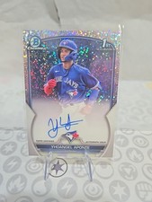 YHOANGEL APONTE 2023 Bowman Chrome Speckle Refractor Auto 217/299 1st