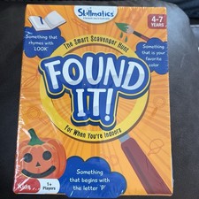 Skillmatics Card Game Found It Indoor Edition in Package Sealed Educational