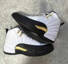 Jordan Air Jordan 12 White/Black/Gold Colorbl...