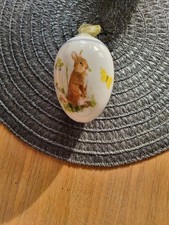 Hutschenreuther Ostern Porzellan  Osterei MIDI ca. 11 cm zum Aufhängen