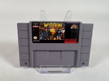 Wolverine Adamantium Rage Super Nintendo Snes Authentic Tested Clean Label