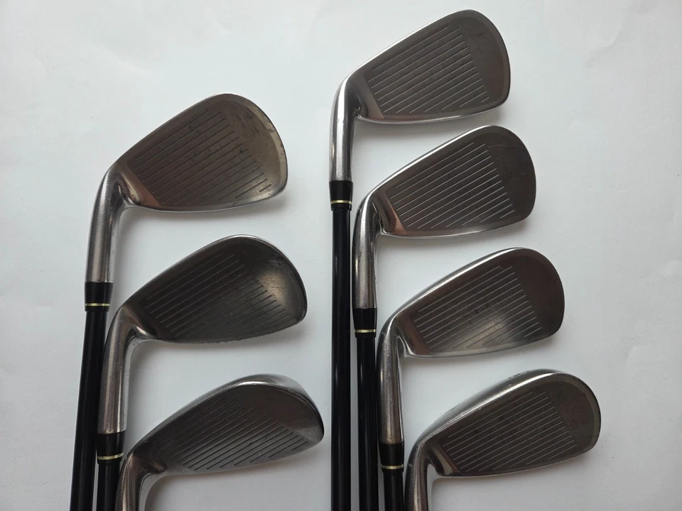 Mizuno JPX E500 Ti-FACE Iron Set 5-PW-FW 7pcs Carbon Shaft Flex-SR Japan Golf - Image 3 of 4
