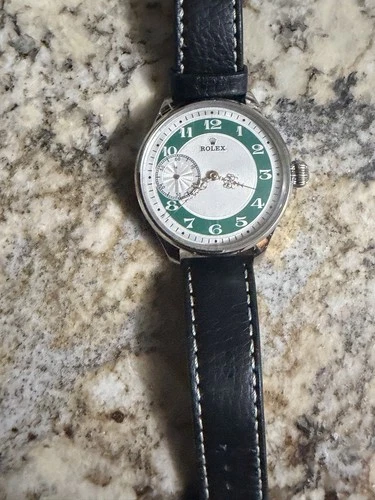 Vintage Swiss Watch Made From Pocket Watch