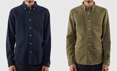 GANT RUGGER Men's Green Dobby Check Button Down 344970 Size M $145 NWT