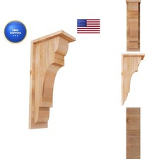 Ekena Millwork COR06X10X22NEB01RWR 6x10x22 New Brighton Rough Sawn Corbel