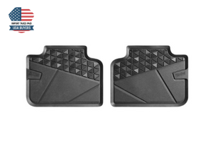 BMW Rear Rubber Black Floor Mats 51475A2DA75 | eBay