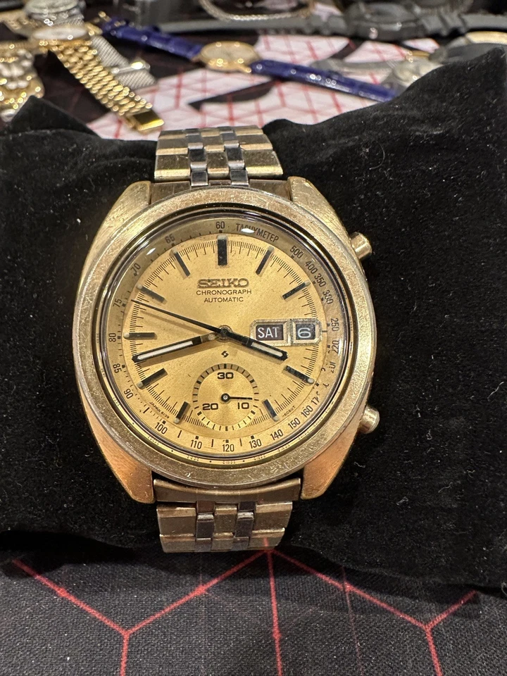 Seiko Pogue 6139-6012 Bruce Lee Vintage Leer Descripción Foto 3 de 4