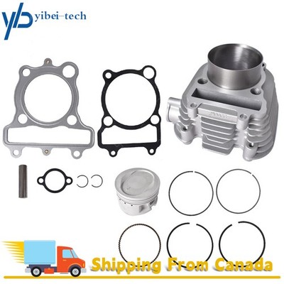 Cylinder Piston Gasket Top End Kit Set for Yamaha Bear Tracker 250 1999-2004