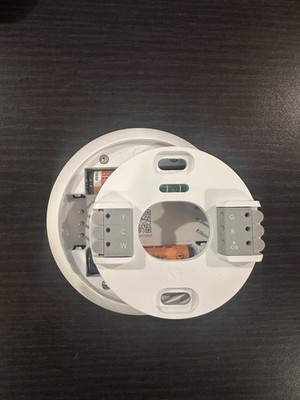 Google Nest Thermostat Smart Wi-Fi Battery Powered   Great Condition