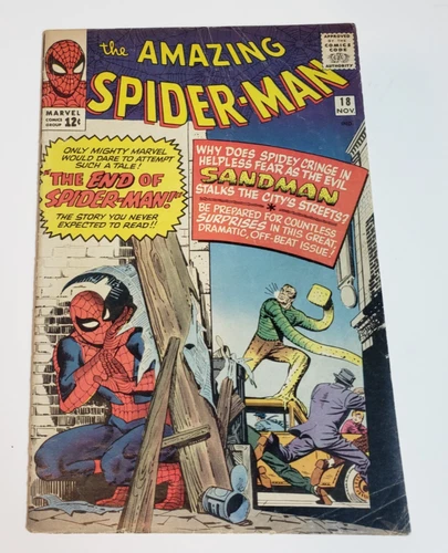 Amazing Spider-Man #18 Marvel Comics 1964 - 1st Ned Ledds - VG/VG+?