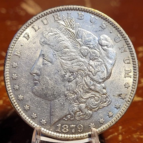 🔥NO RESERVE🔥NICE XF-AU 👀🔥1879 Morgan Silver Dollar 🚚⚡️
