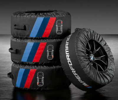 Original BMW M Performance Tire Wheel Bags Covers 36-13-2-461-758 Open Box? Read