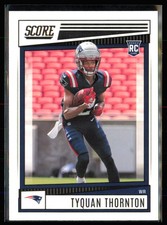 2022 Score #388 Tyquan Thornton RC New England Patriots