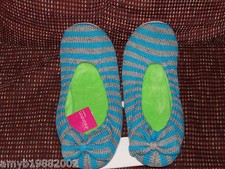 Xhilaration Blue Heather Gray Slippers Size Medium 7-8 NEW