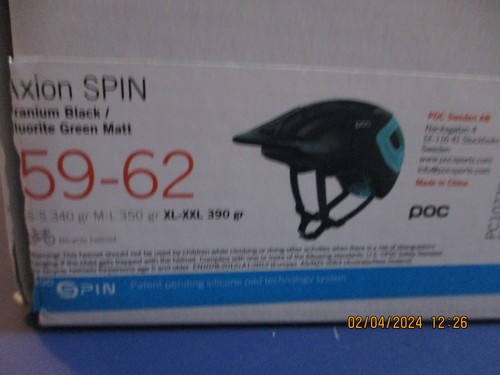 POC Axion Spin Fahrradhelm / Helm Gr. XL- NEU - Bild 4 von 5