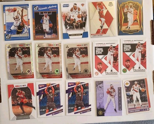 (30) Carmelo Anthony Basketball Karten Lot Knicks Blazer Hoops Premium Pulsar