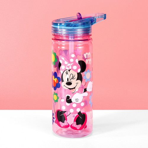Minnie Mouse Kids Childrens 580ml Ecozen Reusable Water Bottle, BPA Free - Picture 7 of 8