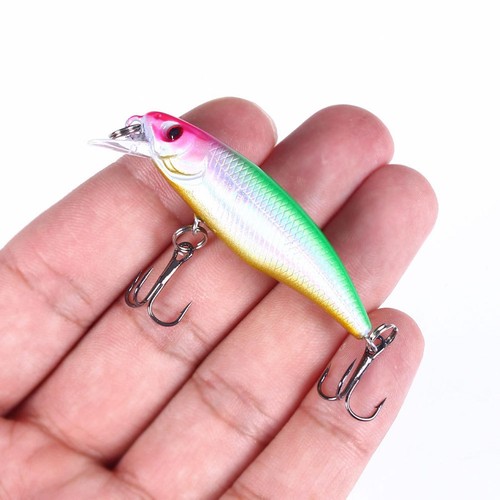 Set di esche da pesca da 10 pezzi esche da pesca per acqua salata del lago - Foto 4 di 7