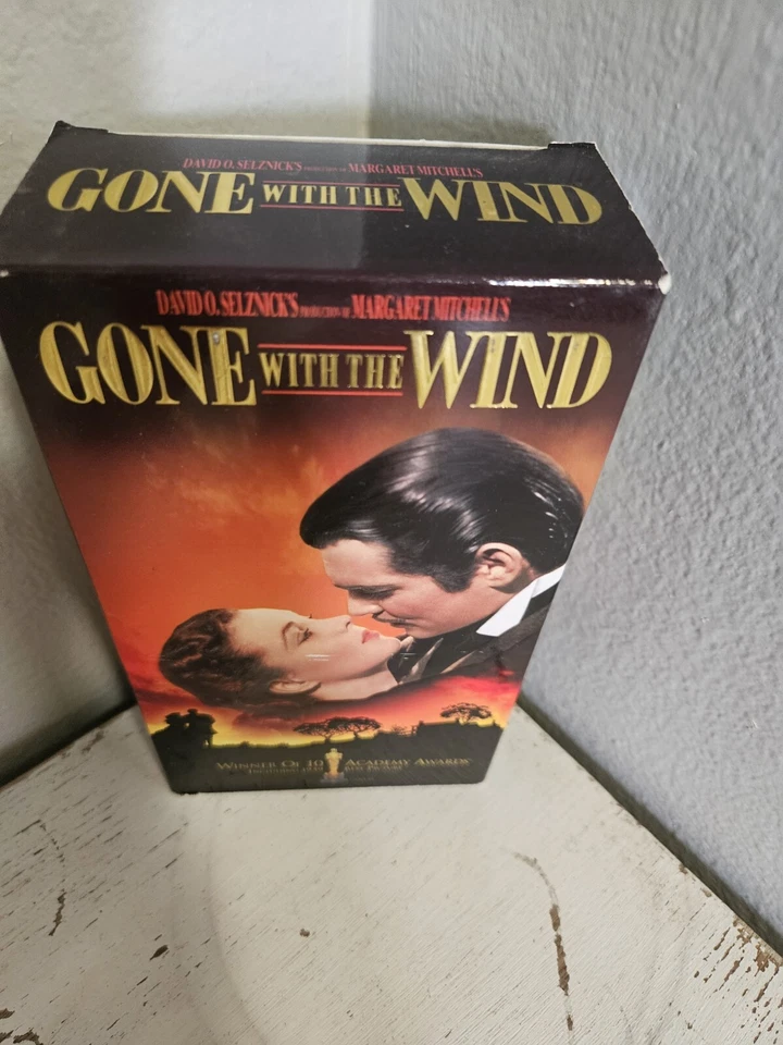 Gone With the Wind (VHS, 1998, Digitally Re-Mastered) Opened Never Used Movie  - Image 2 of 4