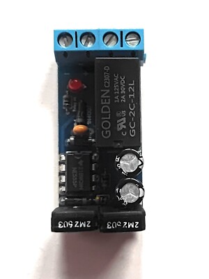 DC motor reverse polarity cyclic timer switch time repeater 165/75 sec 2A 12V