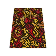 Carpet protector chair mat Pad under Office Desk Mexican patterns 140x100