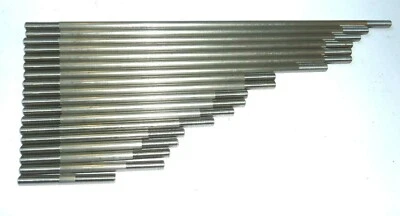 JAYBEEBIKERBITS LTD. M10 X 1.25 X 405 LONG FINE STAINLESS STEEL ENGINE TIE BAR STUD 316L PART THREAD