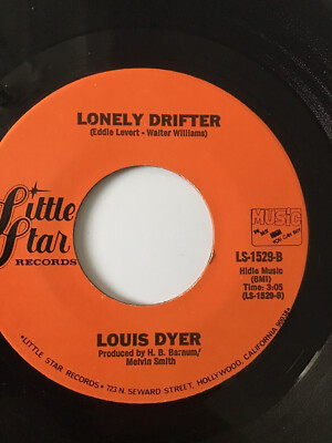 Louis Dyer - Lonely Drifter / I Wanna Make Love To You - Mint