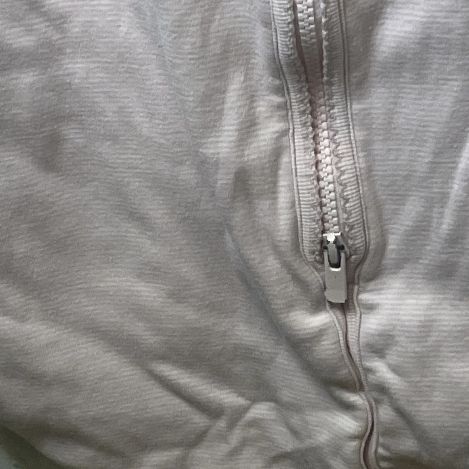 "Saco de dormir Baby Deedee rosa a rayas grande 18-36 meses 31-39"" 25-35 libras sin mangas" Foto 4 de 4